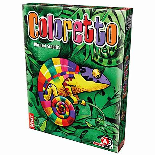 Devir- Coloretto Juego de Mesa, Multicolor, única (BGCOL), 8 años en adelante.