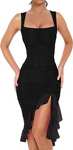 Vestido sin Mangas para Mujer Con Volante - Verano - ÚLTIMAS UNIDADES