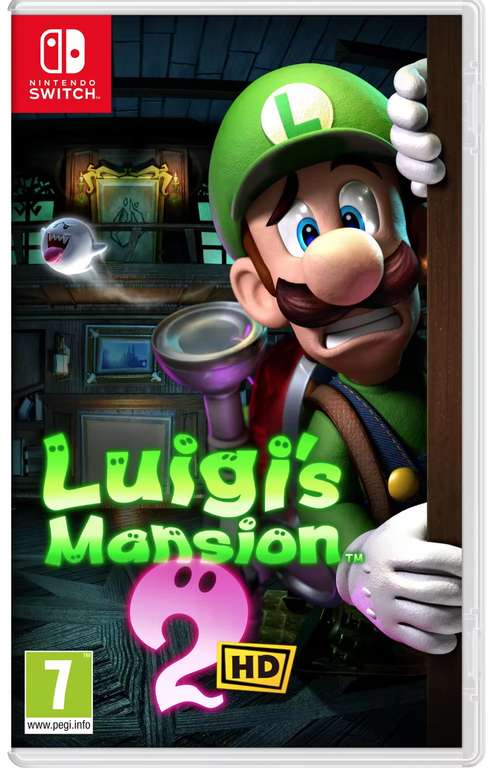 Luigis Mansion 2 HD [PAL ES] - Nintendo Switch [32,64€ NUEVO USUARIO]
