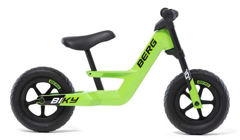 Berg biky mini 10" (verde o roja, de 2 a 5 años)