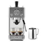 Breville Barista Slimline Cafetera espresso | Espumador de leche integrado | Cafetera compacta para capuchinoscafés latte y más