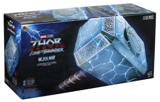 Marvel Legends Series - Martillo electrónico Mjolnir Thor: Love and Thunder