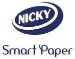 Nicky Ultrasoft Papel Higiénico | 96 rollos | 2 capas, 140 servicios por rollo | Con suave y delicado aroma a talco