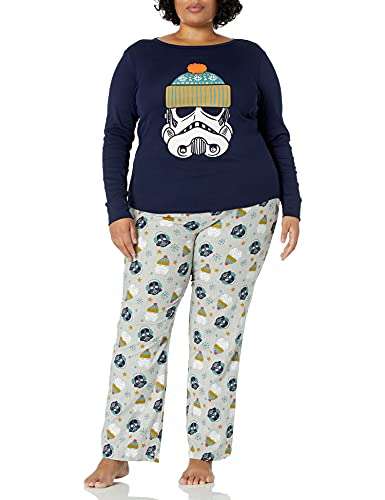 Conjunto de Pijama en Franela Mujer Amazon Essentials Disney Marvel Star Wars