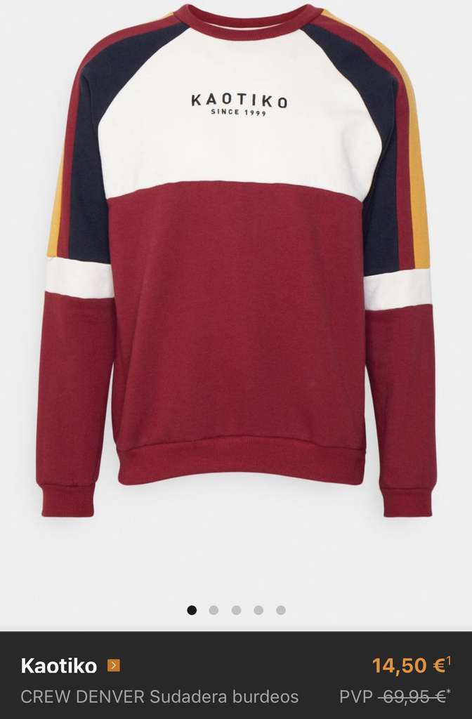 Recopilación de sudaderas Kaotiko por menos de 20€ » Chollometro
