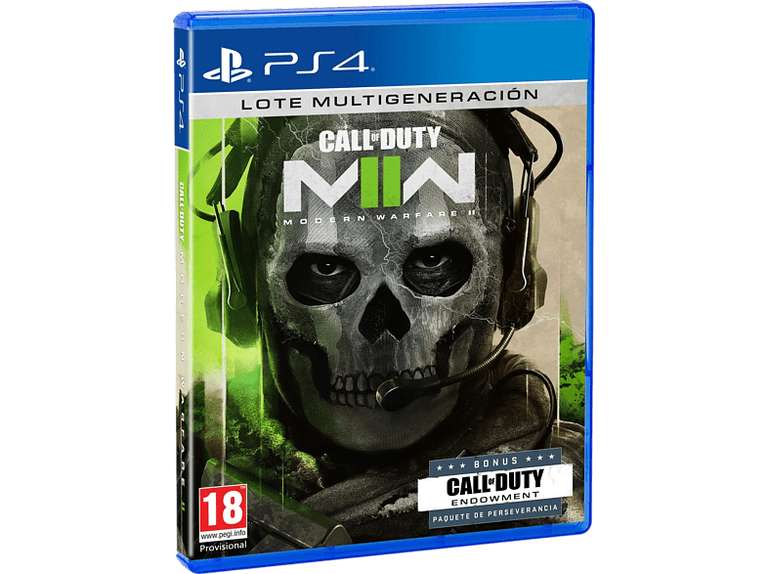 Call of Duty Modern Warfare 2 PS4 actualizable a PS5 y Xbox One / Series