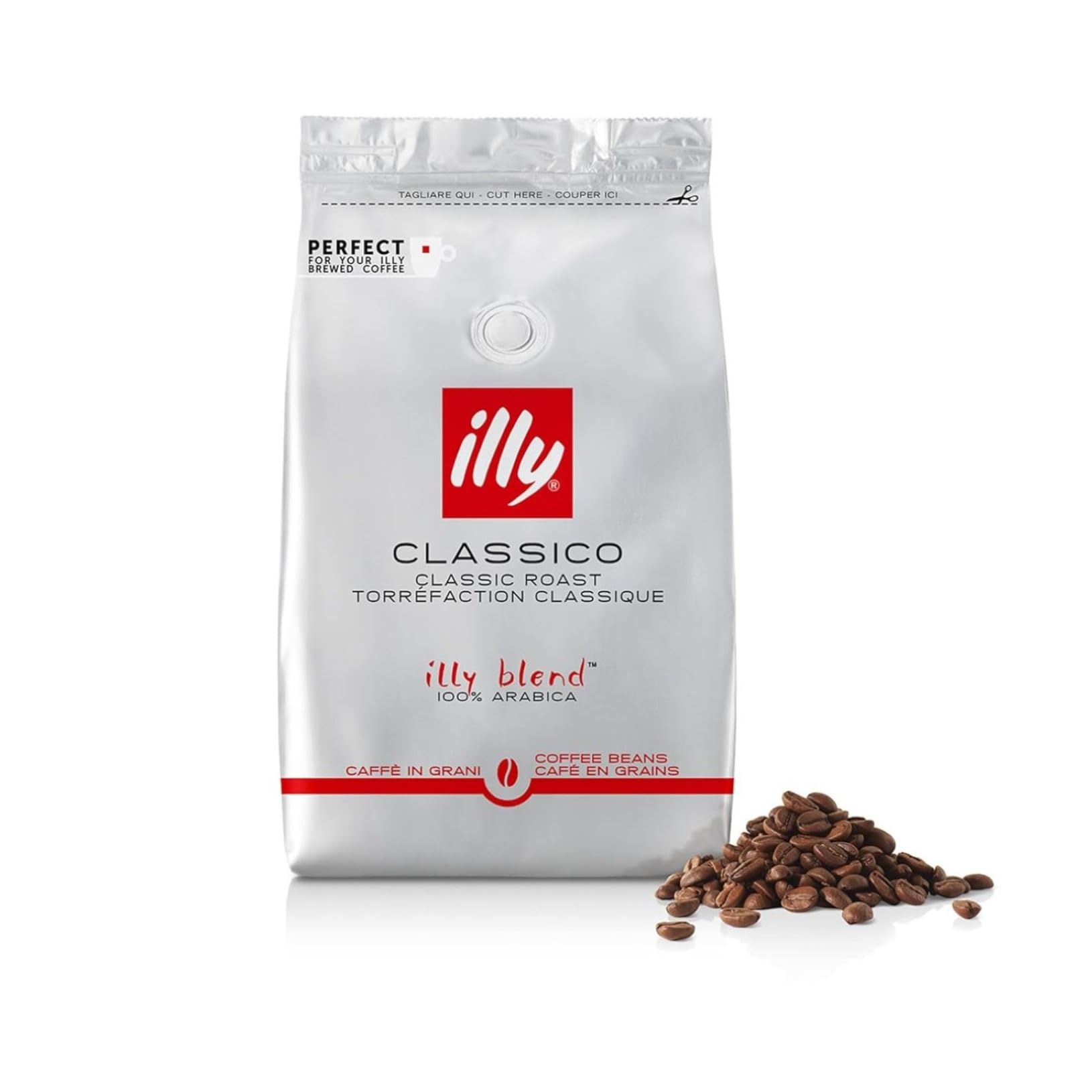 illy Classico café en grano 500 g (100% Arábica) por 14,39 € + 7,53 € de recompensa