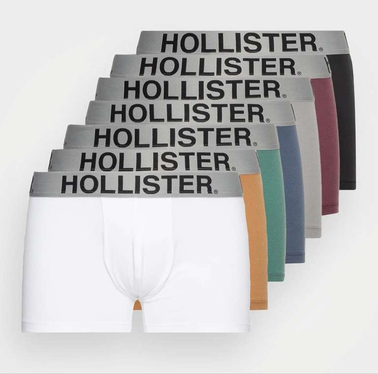 Hollister pack 7 calzoncillos algodón. Tallas XS a » Chollometro