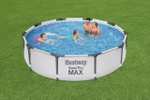 BESTWAY 56406 - Piscina Desmontable Tubular Steel Pro MAX 305 x 76 cm, Multicolor