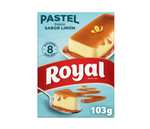 Royal Pastel Fresco Limón, Preparado en Polvo Sin Horno 8 Raciones, Pack 103 g