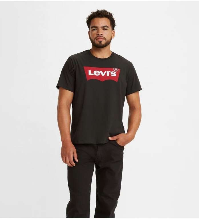 Levi's Camiseta Graphic H21 negro Tallas de la S a la 2XL. En 4 colores por 15€, 17 y 20€.