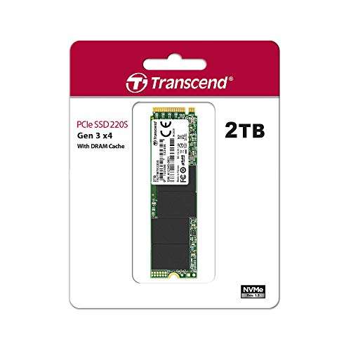 Transcend 220S , 2 TB, SSD interno M.2 NVMe