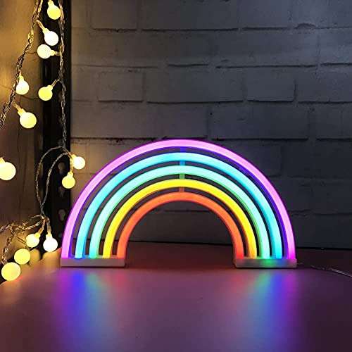Lámpara arcoíris LED Neón