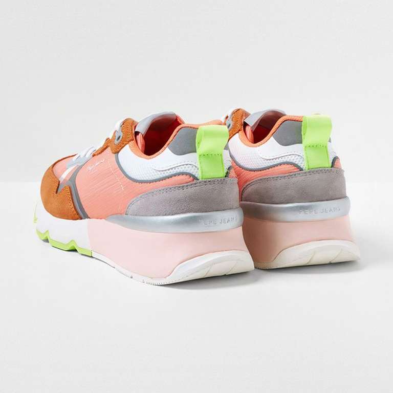 PEPE JEANS LONDON. Sneakers - coral