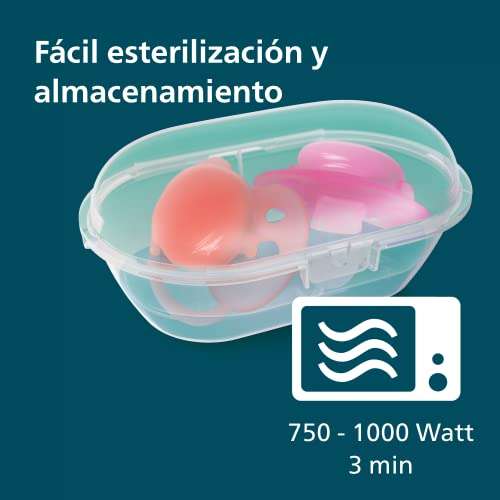2 chupetes Philips Avent ultra air - Chupete sin BPA para bebés de entre 6 y 18 meses (más en descripción)