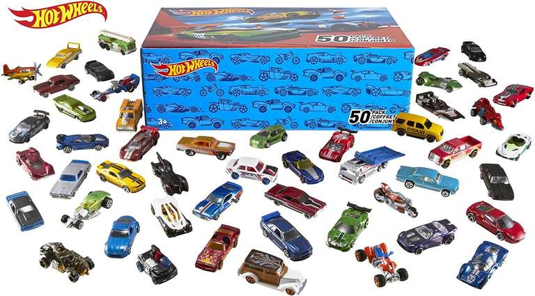 Pack Hot Wheels 50 coches surtidos solo 55.9€