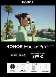 HONOR Magic6 Pro 12GB+512GB + Honor Watch 4 + Honor Earbuds x6 + Honor case + 100w Charger