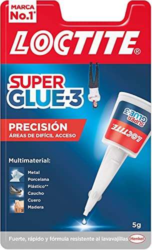 3x2 Loctite Super Glue-3 Precisión 5g (4.39€/UNIDAD)