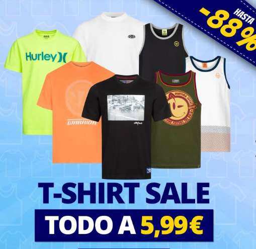 Camisetas | todo a 5,99€
