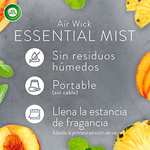 Air Wick Essential Mist - Aparato y recambio de ambientador difusor, esencia para casa con aroma a Explosión Cítrica, pack