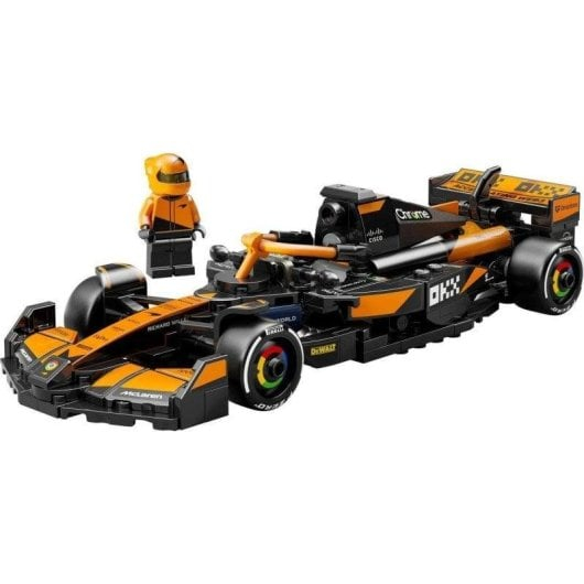 Lego Speed Champions Coche de Carreras McLaren F1 Team MCL38, Juguete de Carreras, 10+ Años