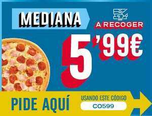Mediana a recoger 5,99€ | domino's pizza