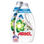 Ariel Brisa Marina Y Jazmín, Edición Limitada Costa Mediterránea, Detergente Líquido para Lavadora En Cápsulas, 150 Lavados