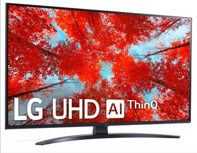 LG TV LED 108 cm (43'') LG 43UQ91006LA 4K SmartTV WebOS 22, HDR10, HLG, Sonido Dolby Digital Plus & AC4