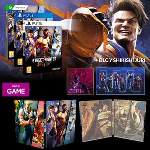Street Fighter 6 Steelbook + DLCs + Shikisi de Juri, The Survivalists, The Knight Witch Deluxe Edition, KeyWe, Epic Chef