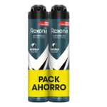 3 x Rexona Desodorante Aerosol Protección Avanzada 72h Invisible Black & White Antitranspirante para hombre 200ml x2