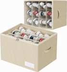Organizador de Zapatos Plegable, 12 Pares, Beige