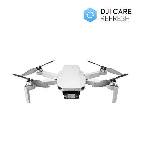 DJI Mini 2 Fly More Combo (EU) + Care Refresh: dron de video 4K con accesorios y paquete de protección incluido