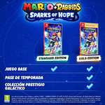 MARIO+RABBIDS SPARKS OF HOPE GOLD EDITION | Juego Nintendo Switch