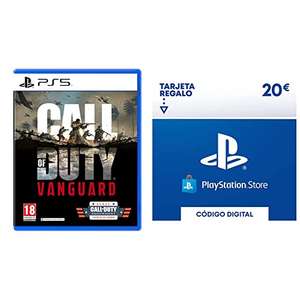 Call of Duty: Vanguard - Edición exclusiva Amazon [PS5] + Tarjeta Prepago PSN 20€