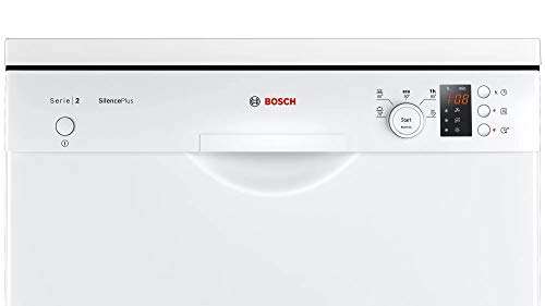 Bosch SMS25AW05E - Lavavajillas Libre Instalación, Serie 2, 60cm, 12 Servicios, Blanco