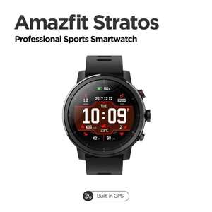 Amazfit-Stratos, Reloj Inteligente Impermeable hasta 50m con GPS
