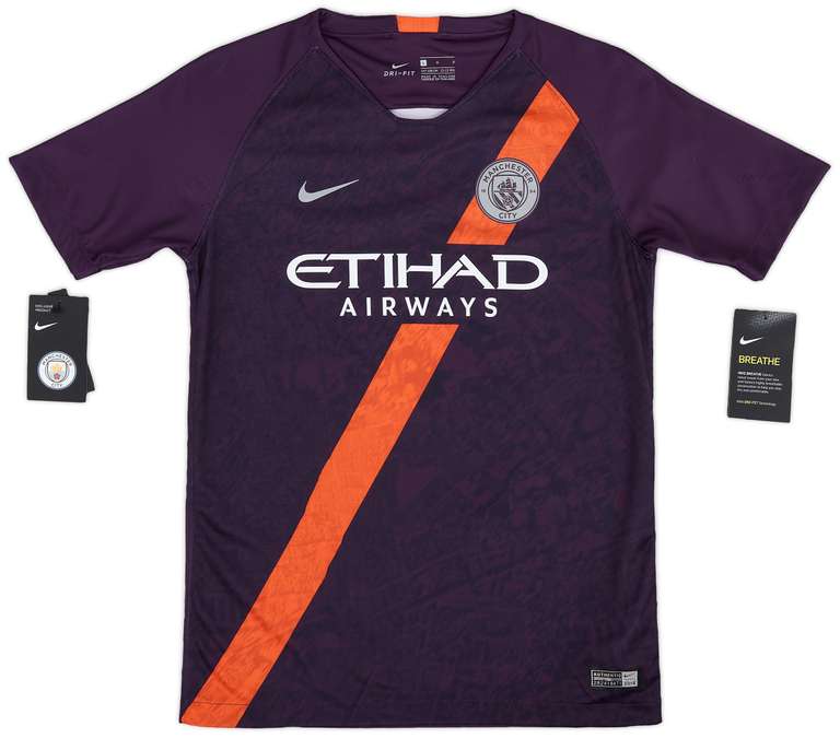 NIKE Camiseta de la tercera equipación del Manchester City 2018-19 - NIÑOS
