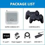 Consola Retro | Super Console X | 64/128/256GB - PSP/PS1/MD/N64/DreamCast (Con monedas)