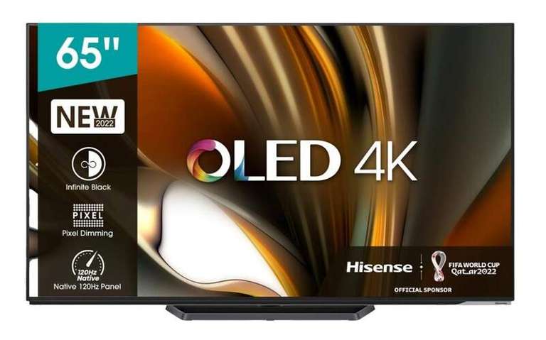 TV 65" OLED Hisense 65A85H - 4K 120Hz, Smart TV