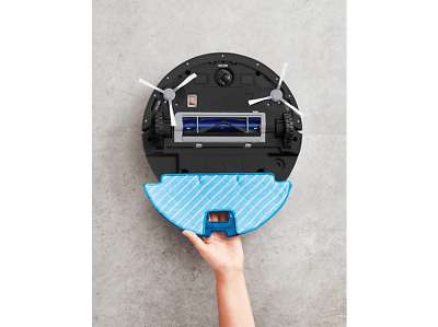 Robot aspirador - Rowenta RR7755WH, Serie 80 con mopa, 70 dB, Asistente de  voz, Con Animal Turbo, WiFi, Negro » Chollometro
