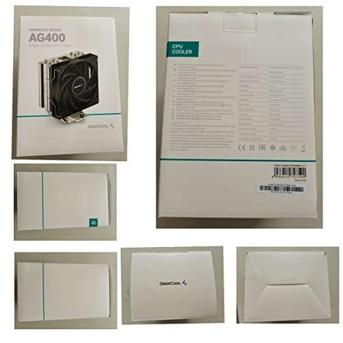 DeepCool AG400 - Enfriador de CPU [Amazon Prime]