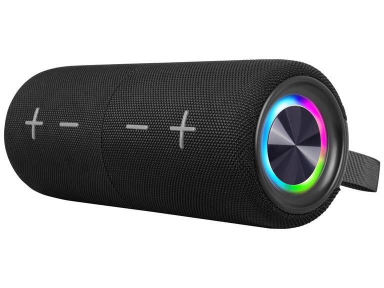 Altavoz inalámbrico portátil 2 x 15 W estéreo con woofer IPX5 Reproductor MP3 Micro REACO