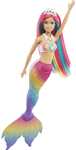 Barbie Muñeca Sirena - Función de Cambio de Color con Agua - Regalo para Niños de 3-7 Años, GTF89