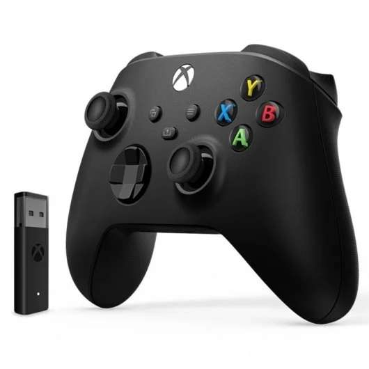 Microsoft Mando Inalámbrico Xbox Series/One/PC + Adaptador Inalámbrico (Con el cupón de 5 € de regalo)
