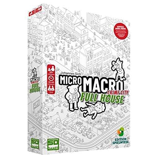 MicroMacro: Crime City Full House - Juego de Mesa