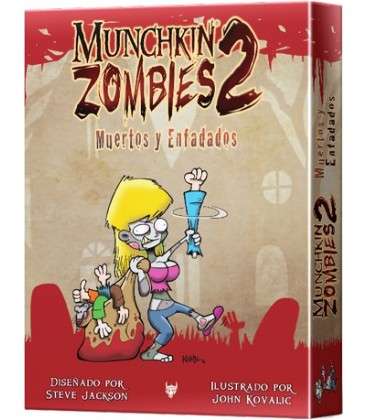 Munchkin Zombies 2: Muertos y Enfadados (Expansión) - Juego de Mesa