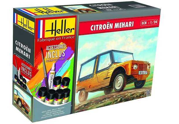 Heller 56760 - Kit Completo Citroën Mehari. Escala 1/24