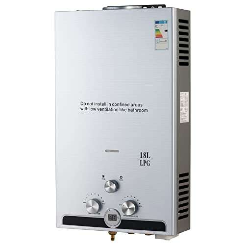 CO-Z 18L Calentador de Agua Butano