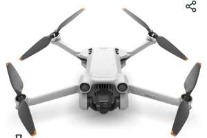 DJI Mini 3 Pro (sin control remoto) – Dron con cámara ligero y plegable, vídeo 4K/60 fps, fotos de 48 MP, 34 min de autonomía