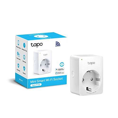 TP-Link TAPO P100 - Enchufe Inteligente (compatible con Alexa y Google Home)